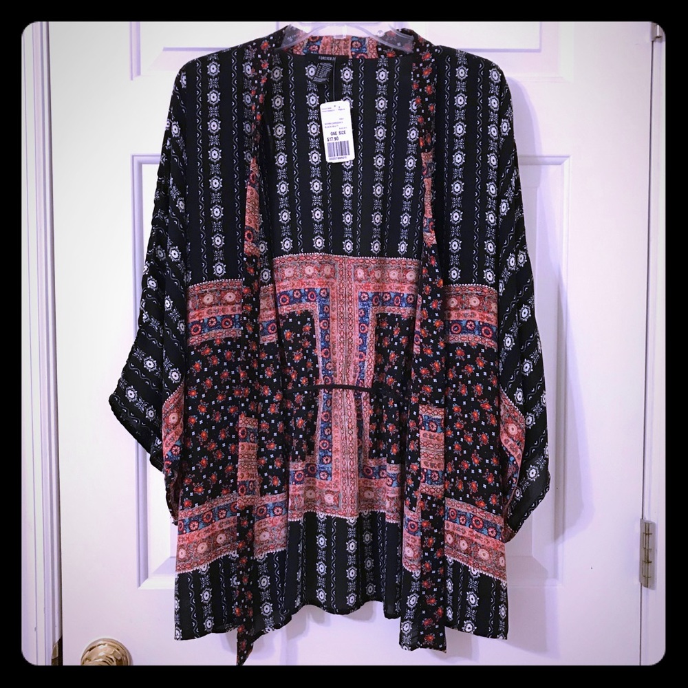 Forever 21 Kimono Sleeve Top